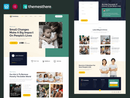 Fundraisy – Charity & Fundraising Elementor Template Kit