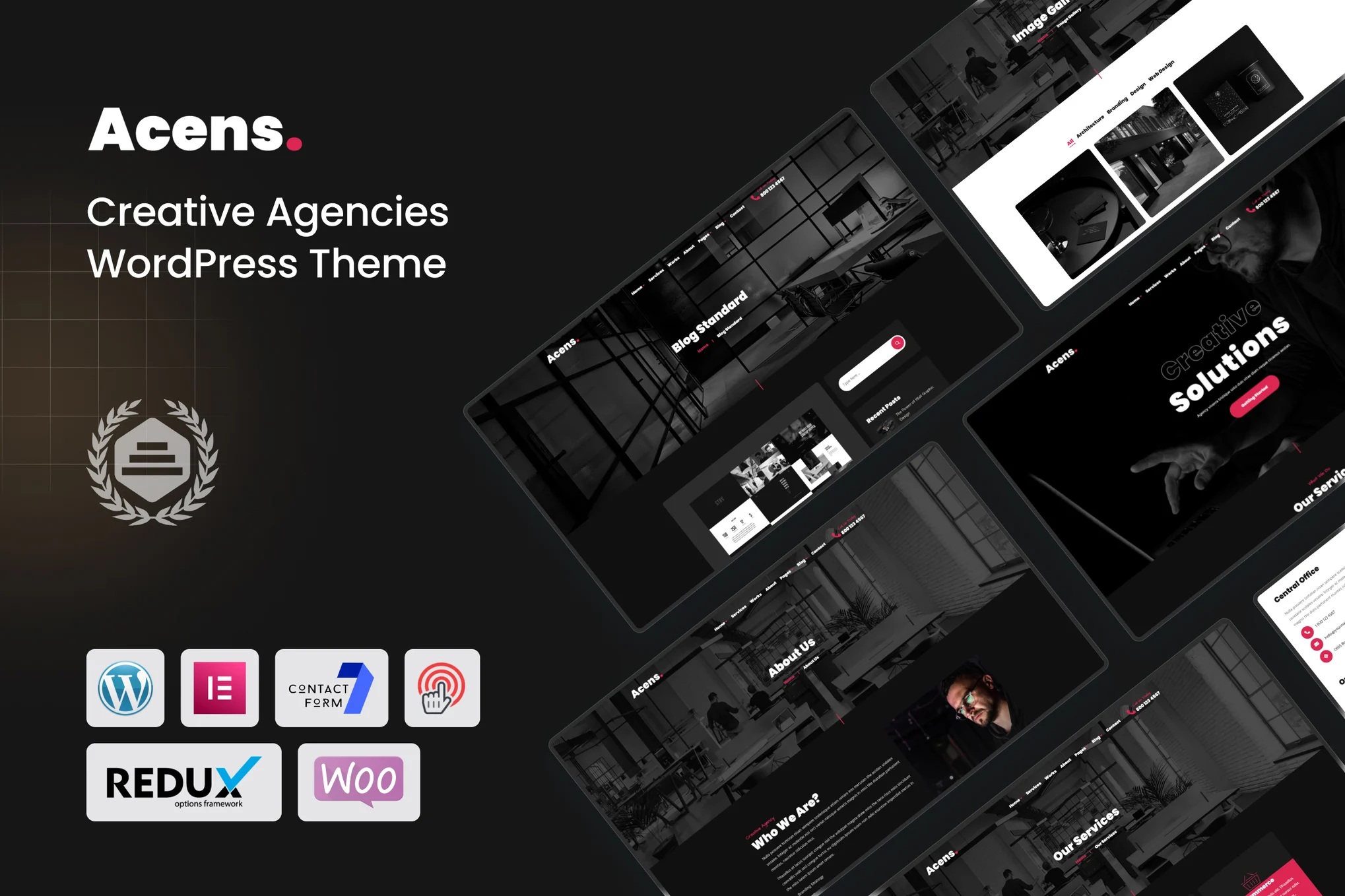 Acens - Creative Agencies WordPress Theme
