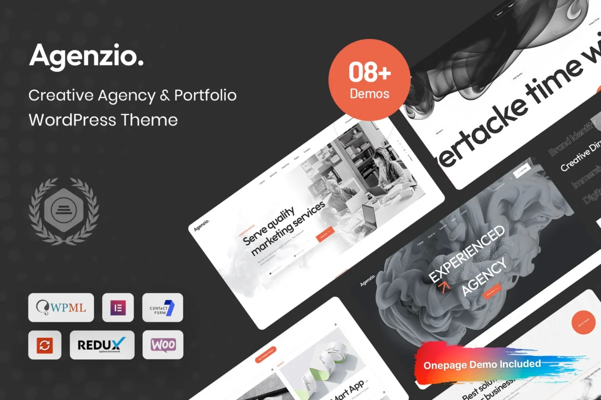 Agenzio – Creative Agency & Portfolio Theme