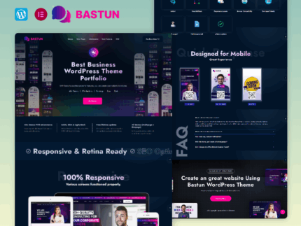 Bastun - Multipurpose Business WordPress Theme