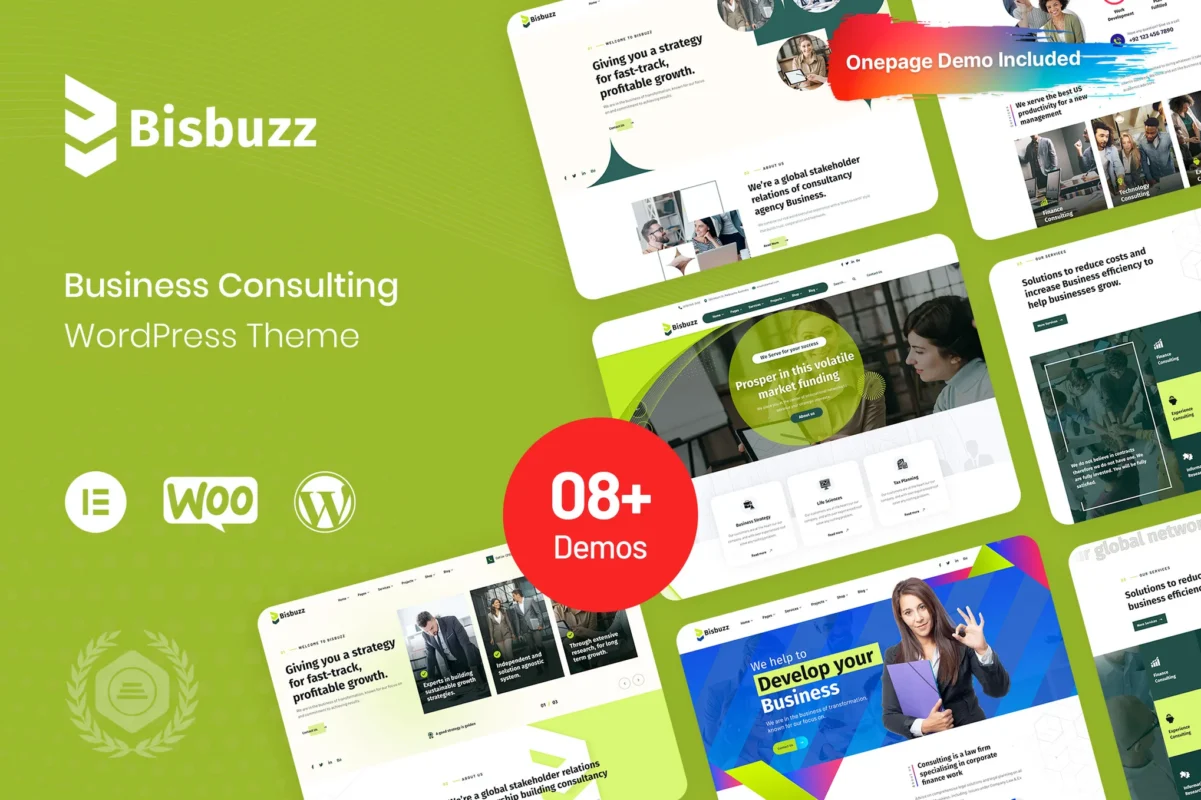 Bisbuzz – Business Consulting WordPress Theme