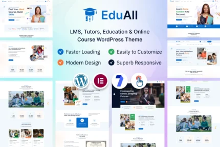 EduAll - Education LMS Tutors & Course WordPress