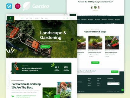 Gardez - Landscape And Gardening Elementor Template Kit