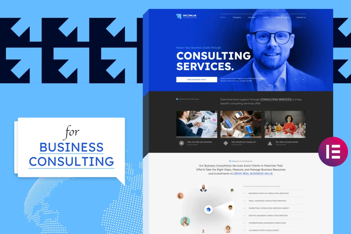 GrowLab – Business Consulting WordPress Theme