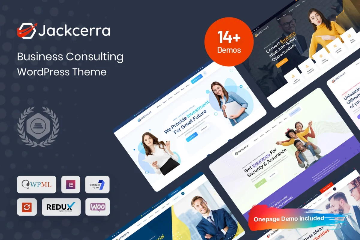 Jackcerra – Business Consulting WordPress Theme
