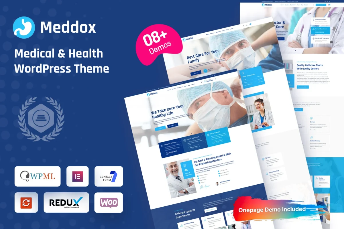 Meddox – Medical & Health WordPress Theme