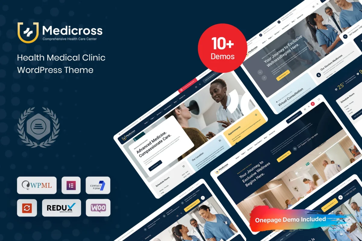 Medicross – Medical WordPress Theme