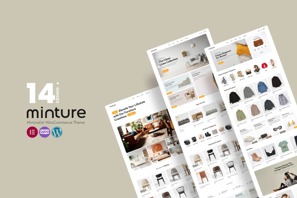 Miniture – Minimalist WooCommerce Theme