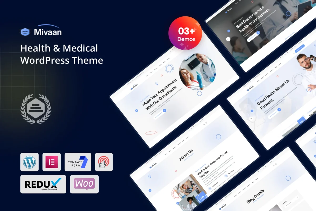 Mivaan – Health & Medical WordPress Theme