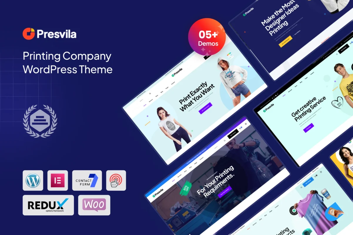 Presvila – Printing Company WordPress Theme