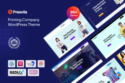 Presvila - Printing Company WordPress Theme