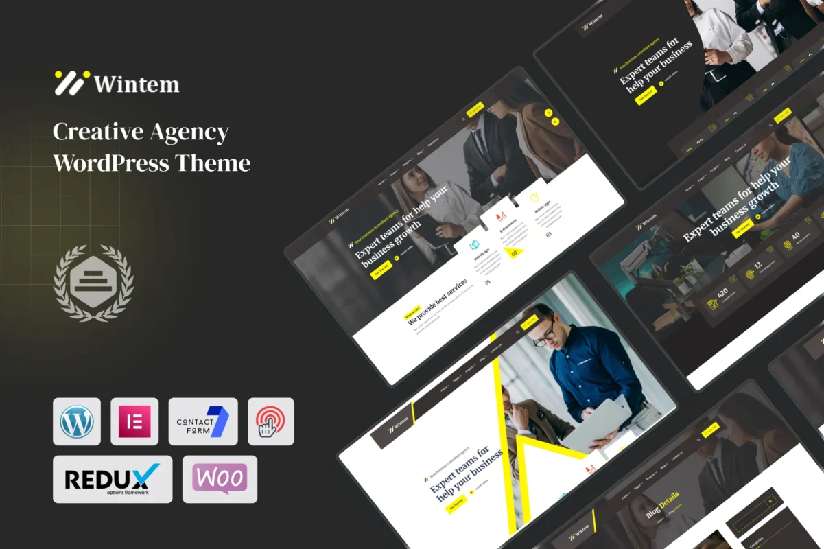 Wintem – Creative Agency WordPress Theme